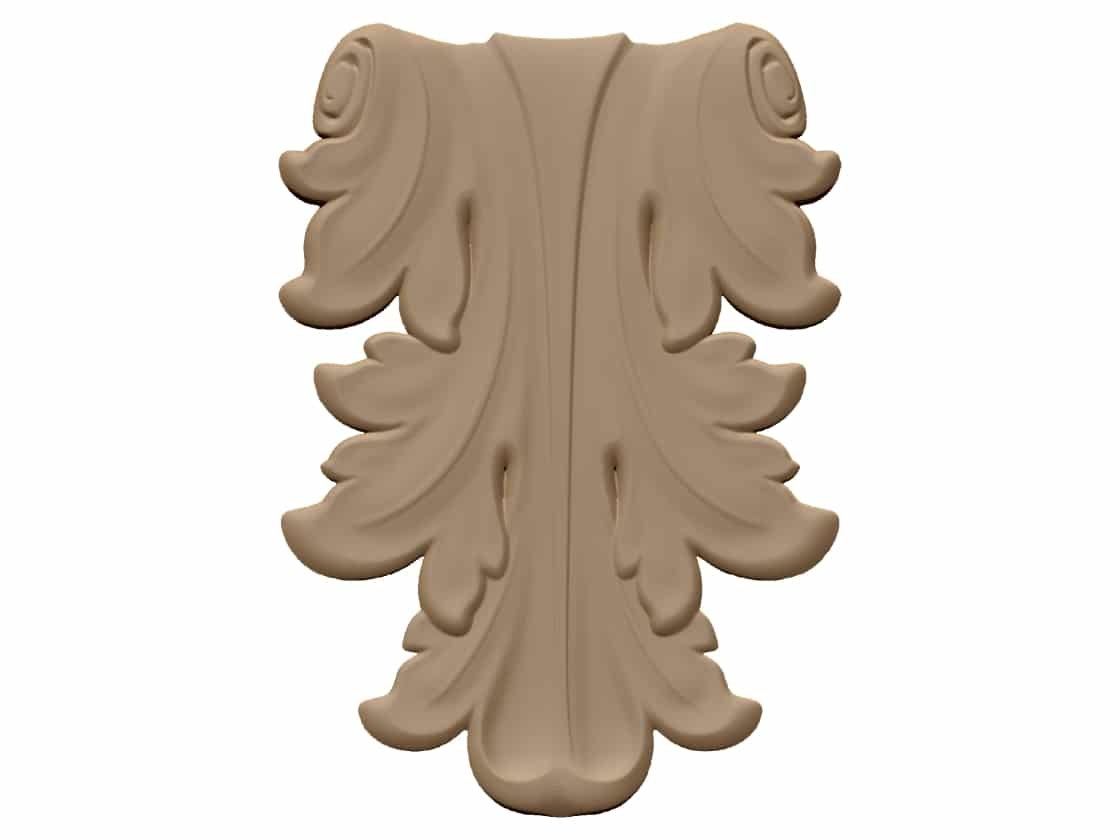 3D Wood Carving Design OBJ file free download A000873