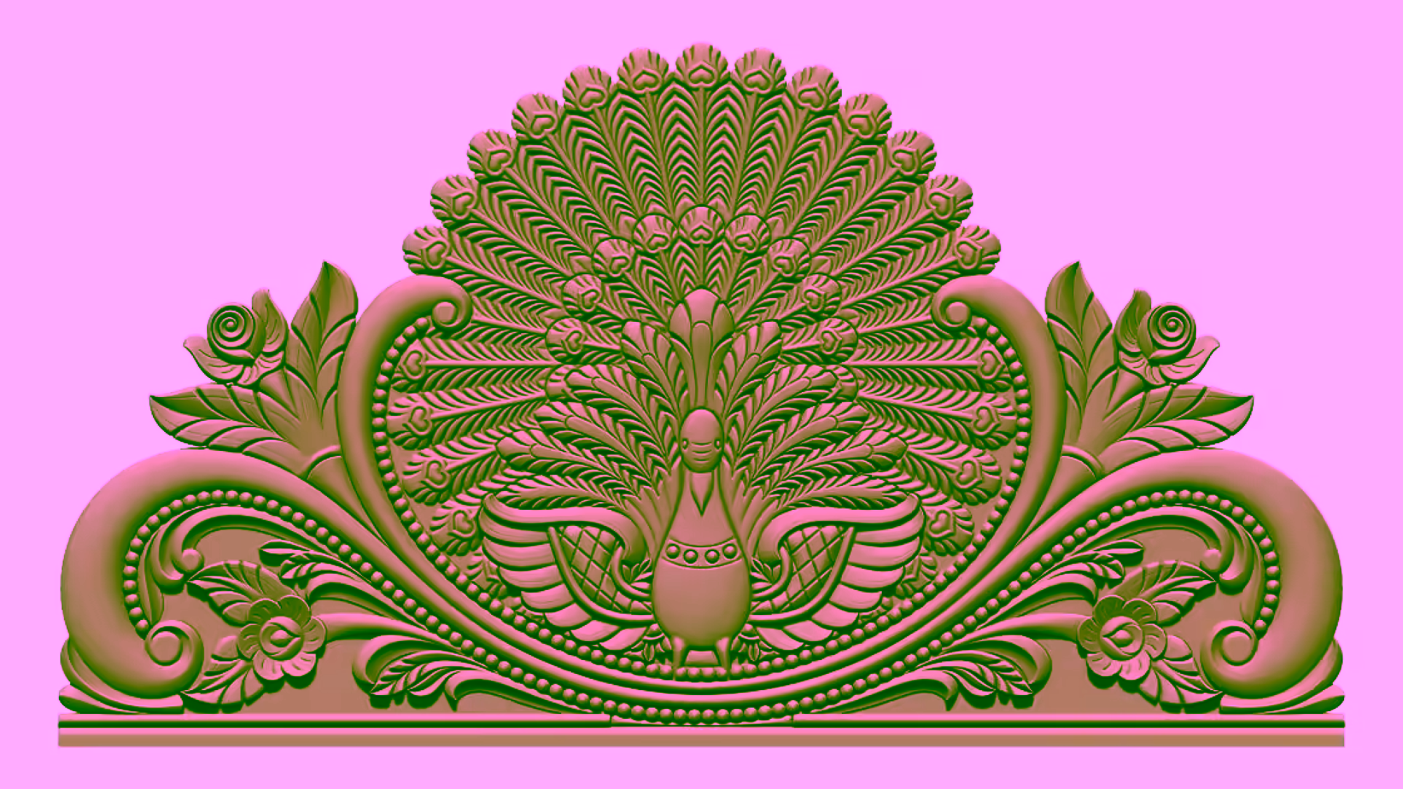 Bed Design OBJ file free download A000877