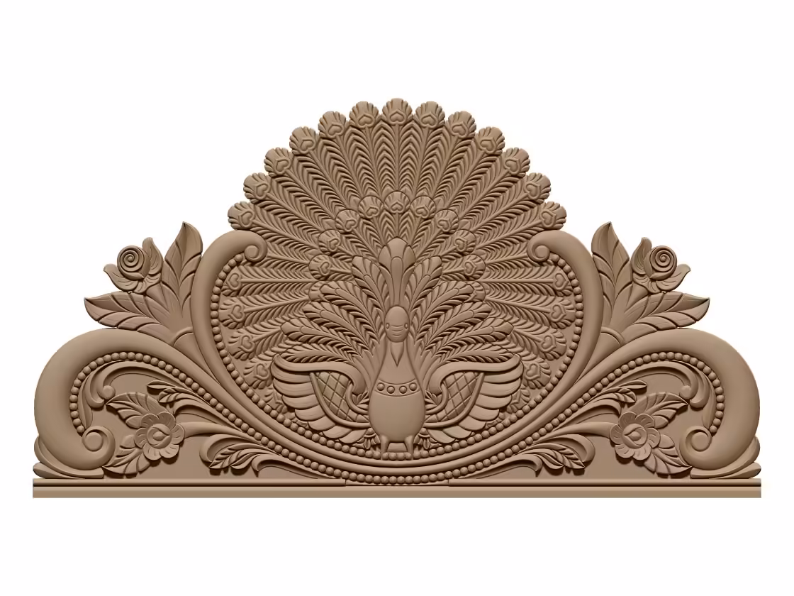 Bed Design OBJ file free download A000877