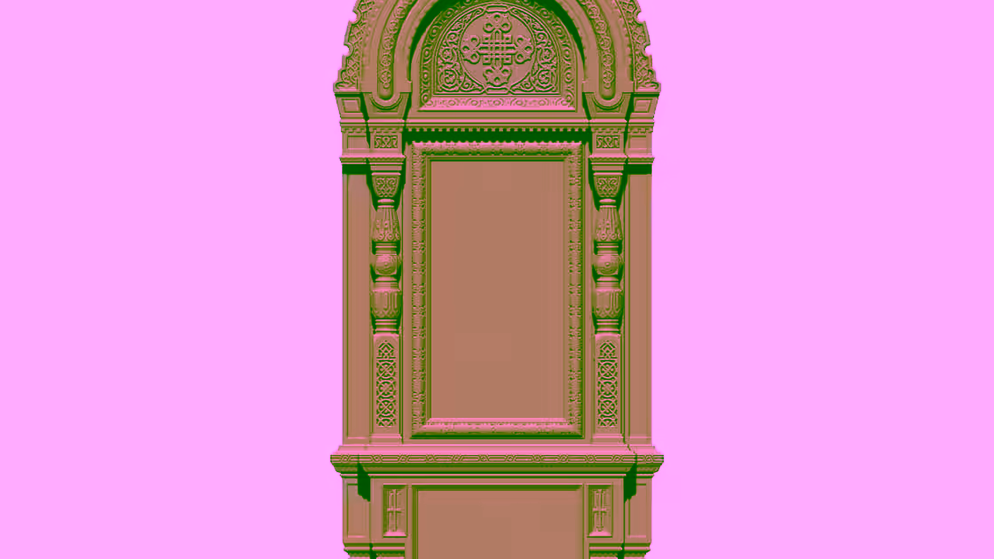 Frame Design OBJ file free download A000898