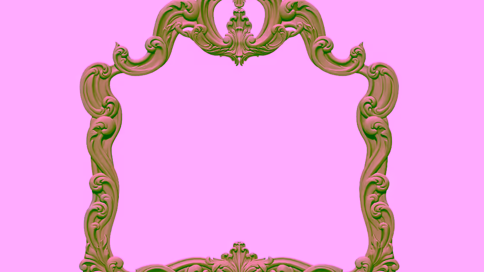 Frame Design OBJ file free download A000901