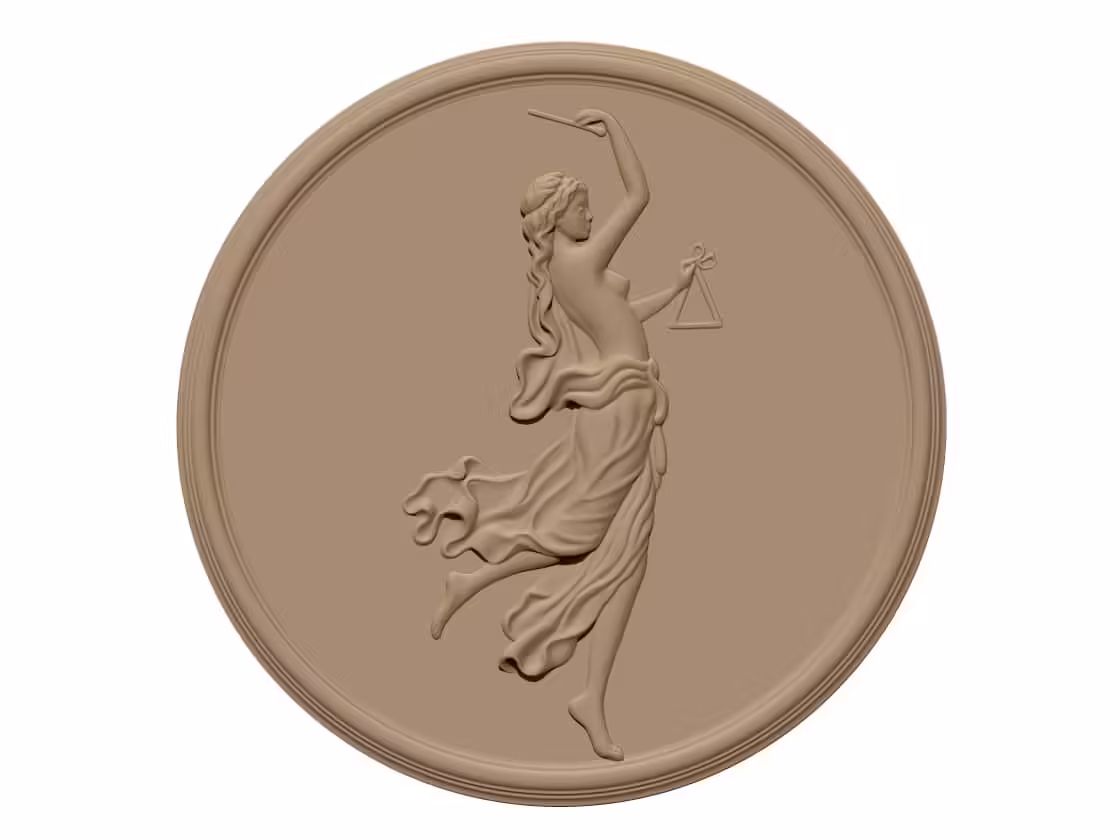 Girl CNC Design 3D OBJ file free download A000879