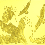 3D Wall Panel Design - Relief File for CNC Carving (1)