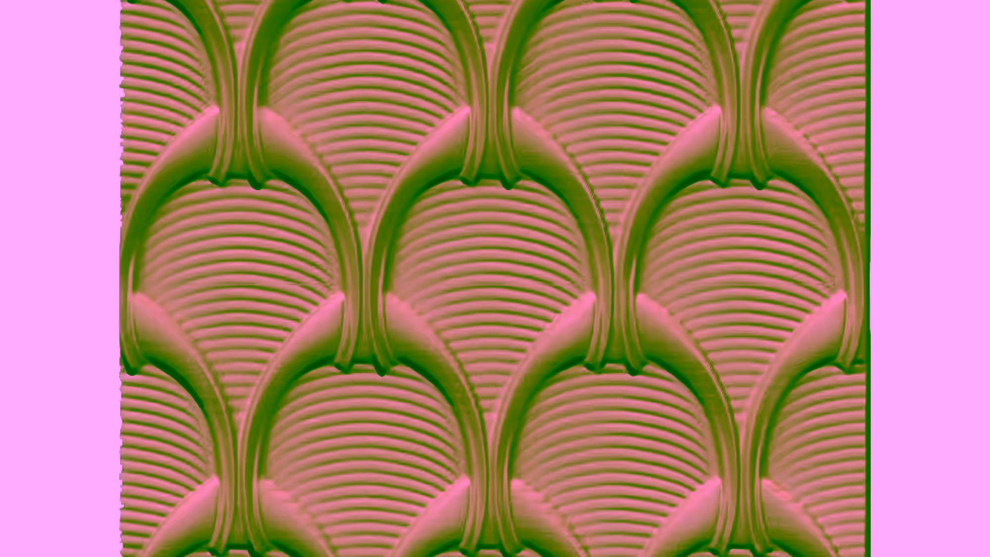 Wall panel Design STL file free download A000911