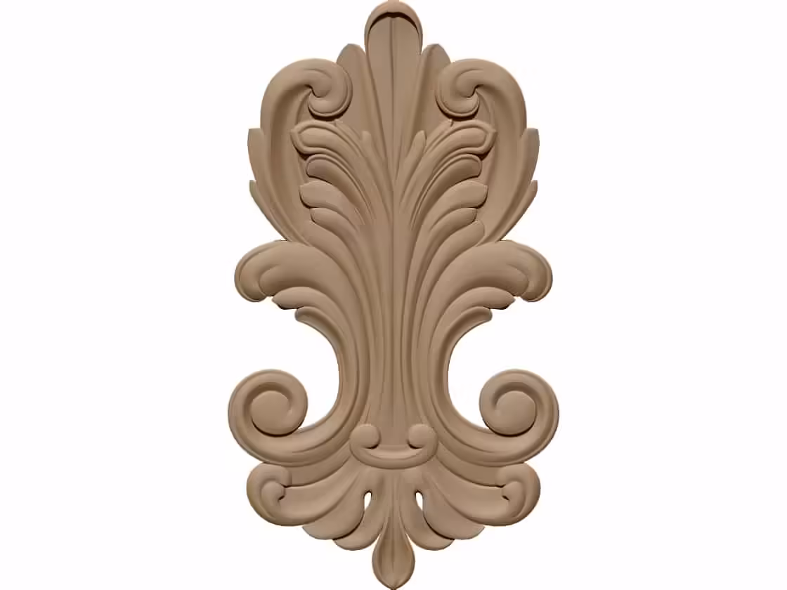 Carving Design STL file free download A000927
