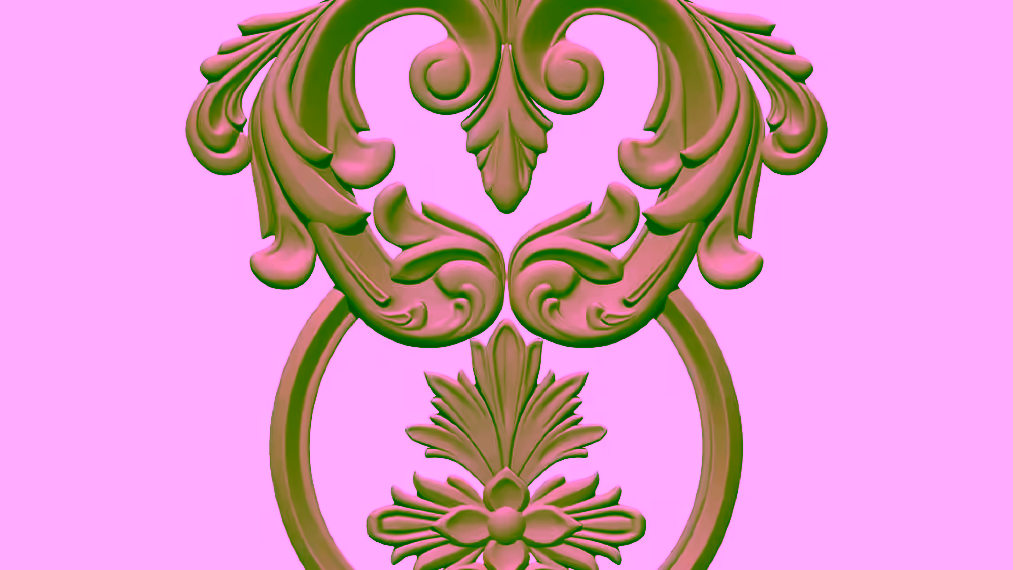 Carving Design STL file free download A000929