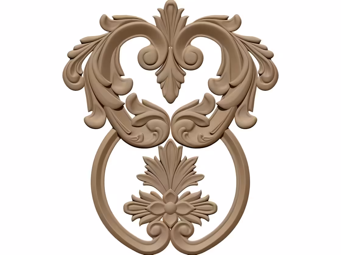 Carving Design STL file free download A000929