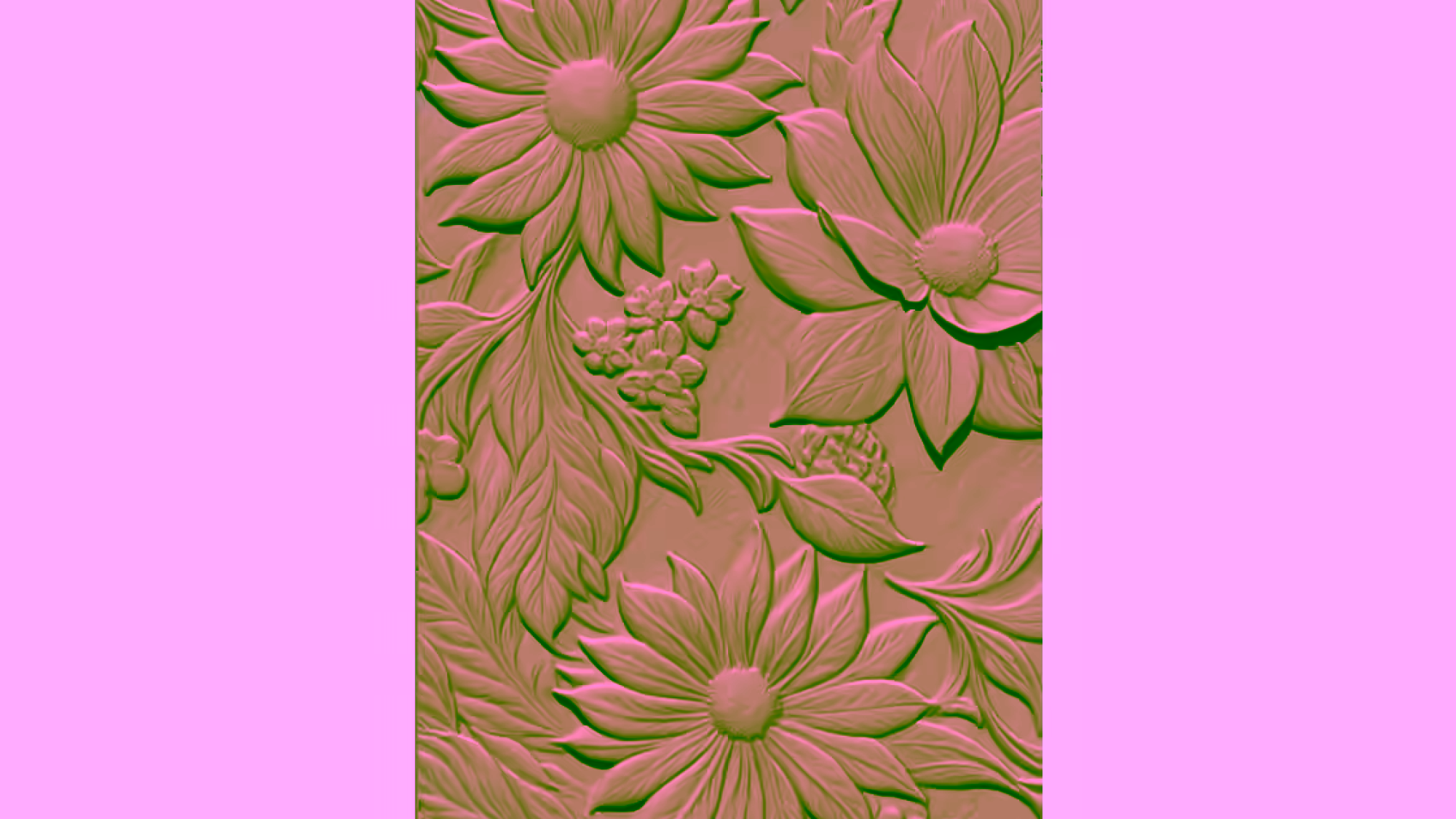 Wall panel Design STL file free download A000926