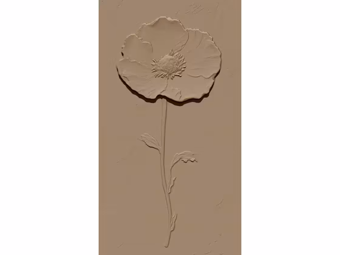 Wall panel Design STL file free download A000958