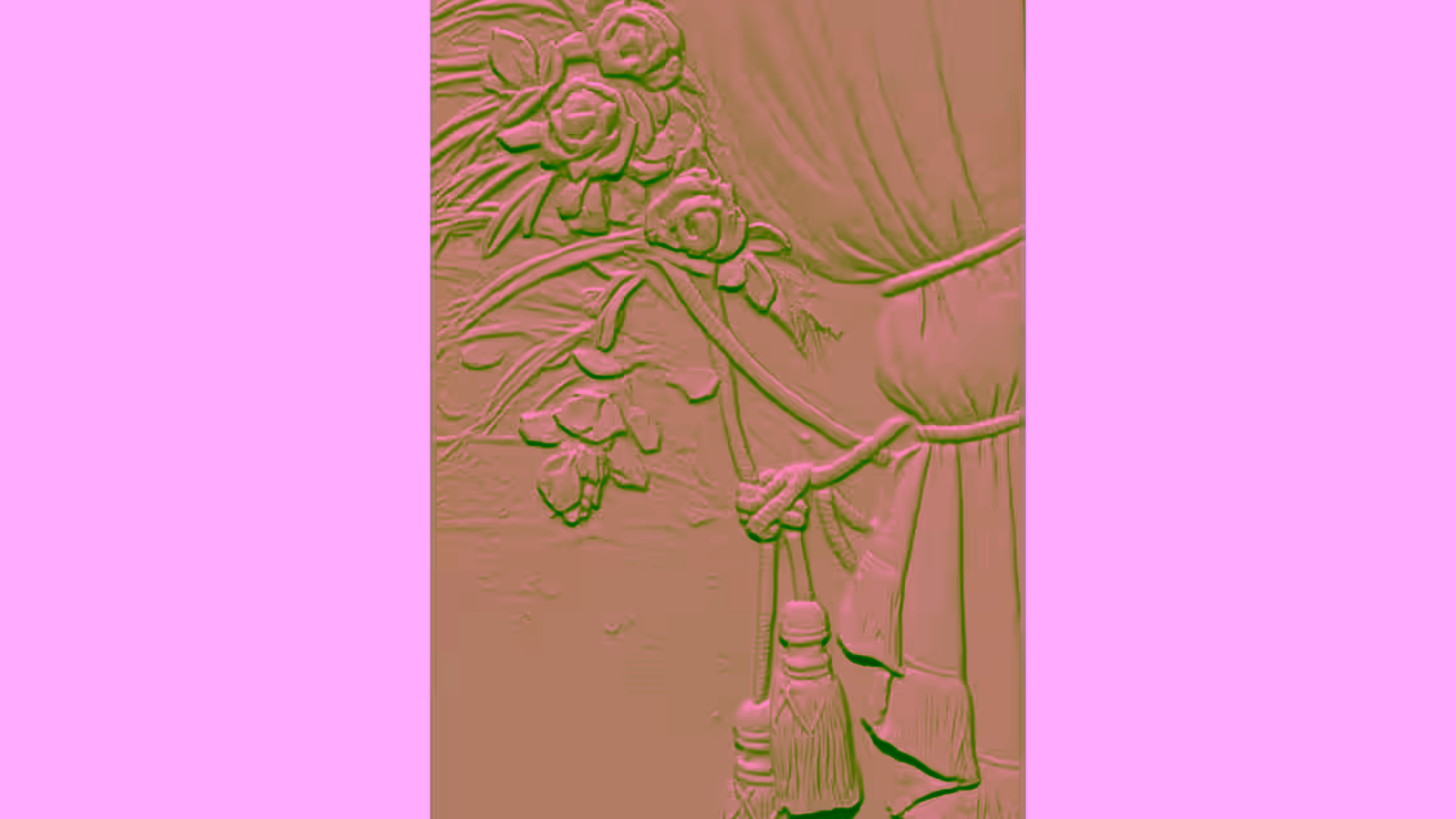 Wall panel Design STL file free download A000960