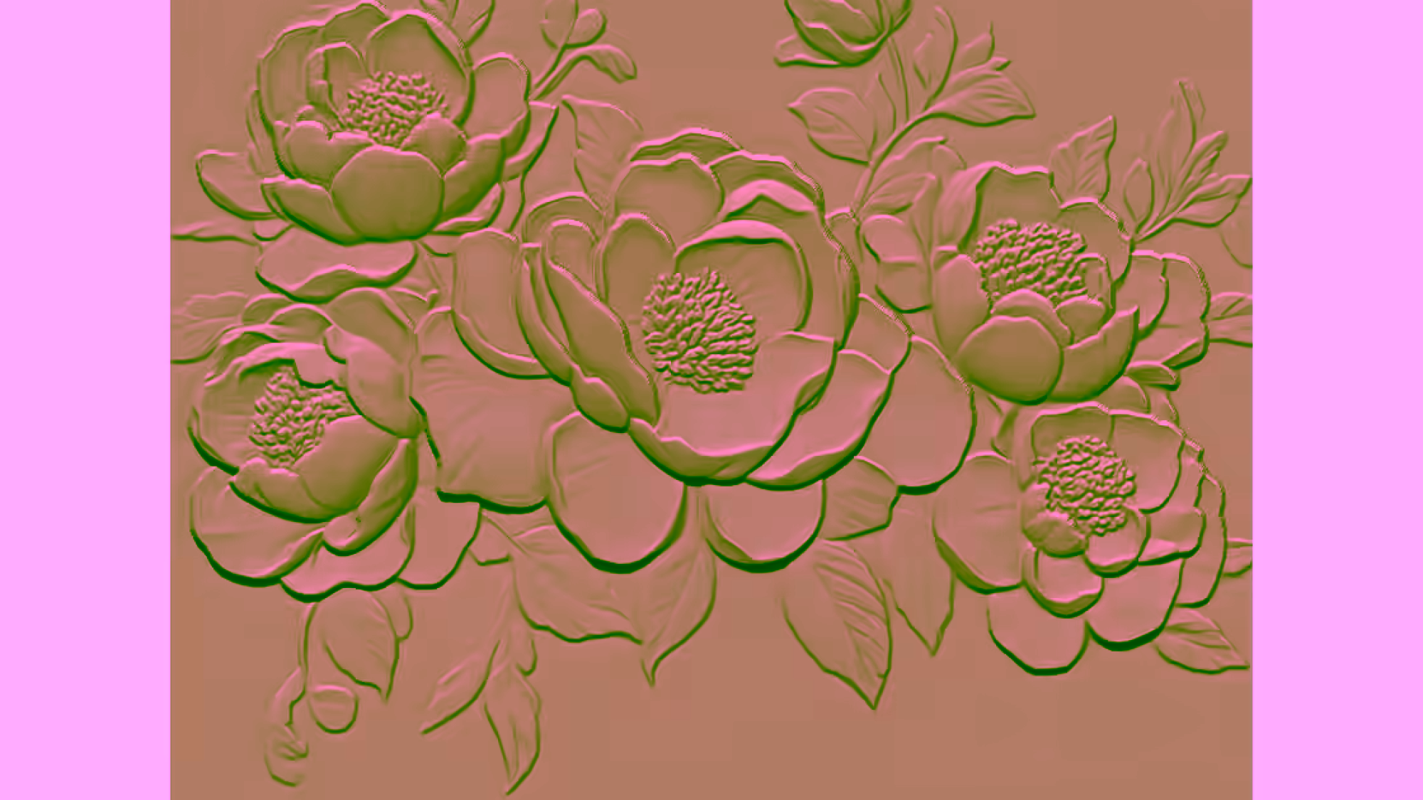 Wall panel Design STL file free download A000961