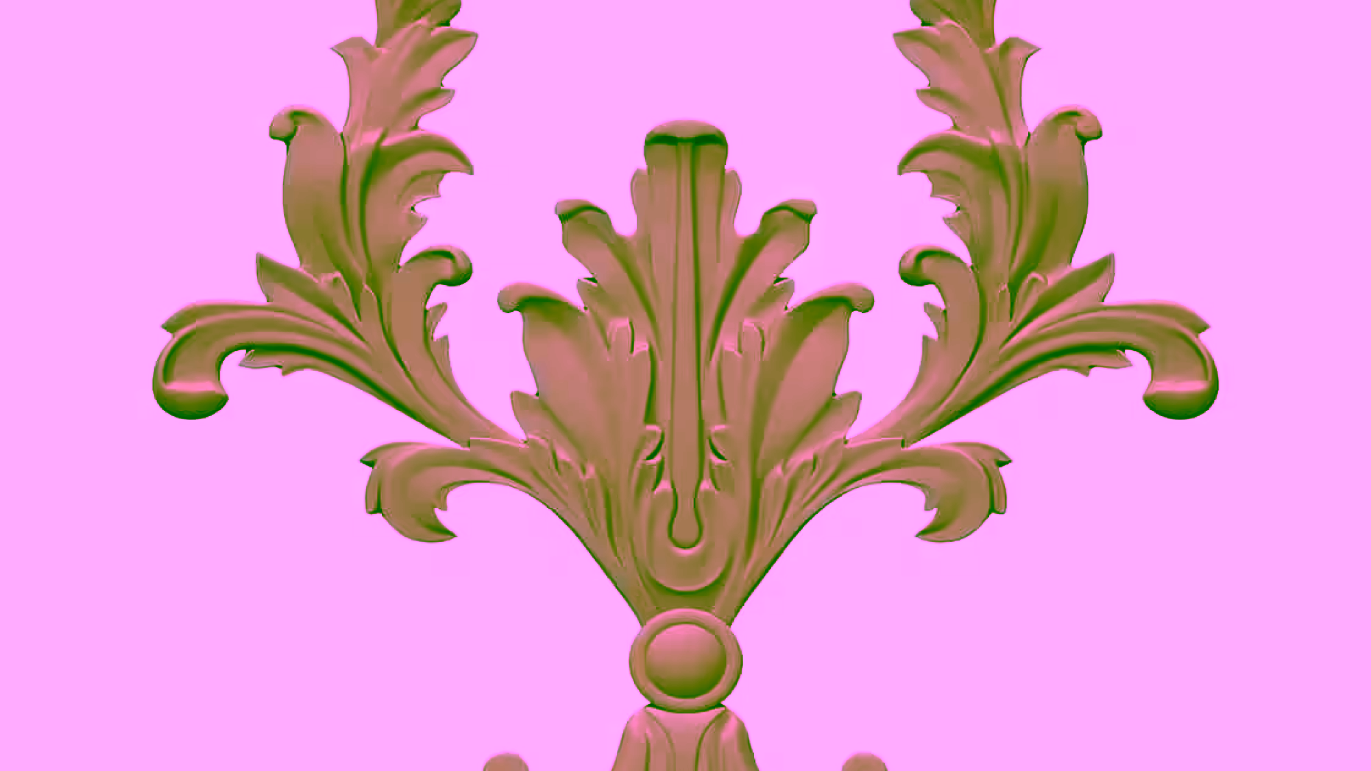 Wood Carving Design STL file free download A000921