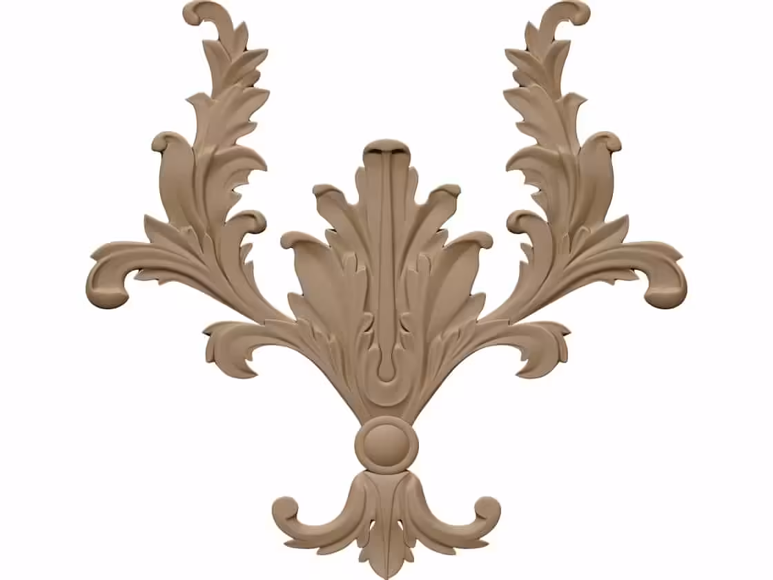 Wood Carving Design STL file free download A000921