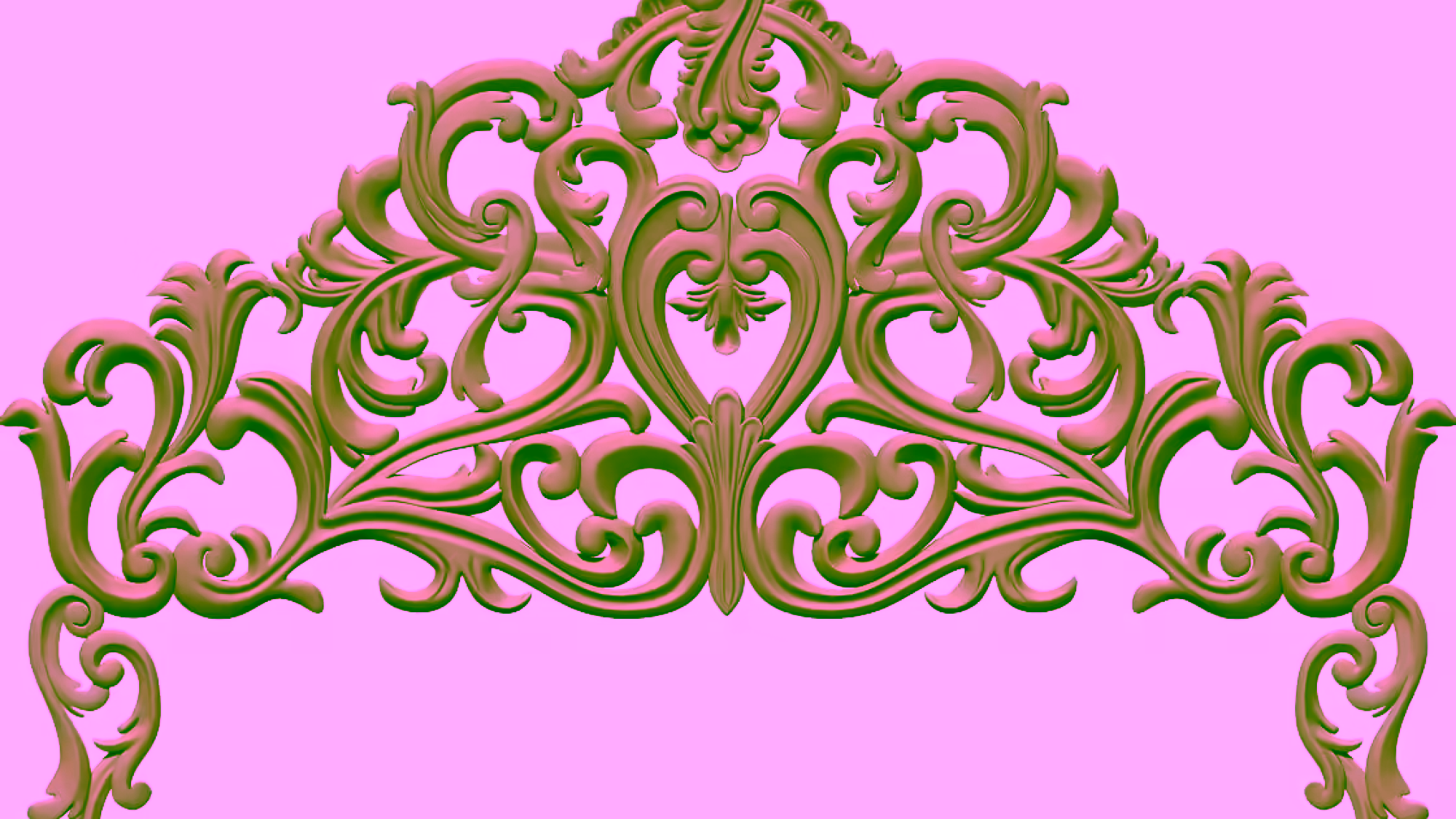 wood Carving Design STL file free download A000920