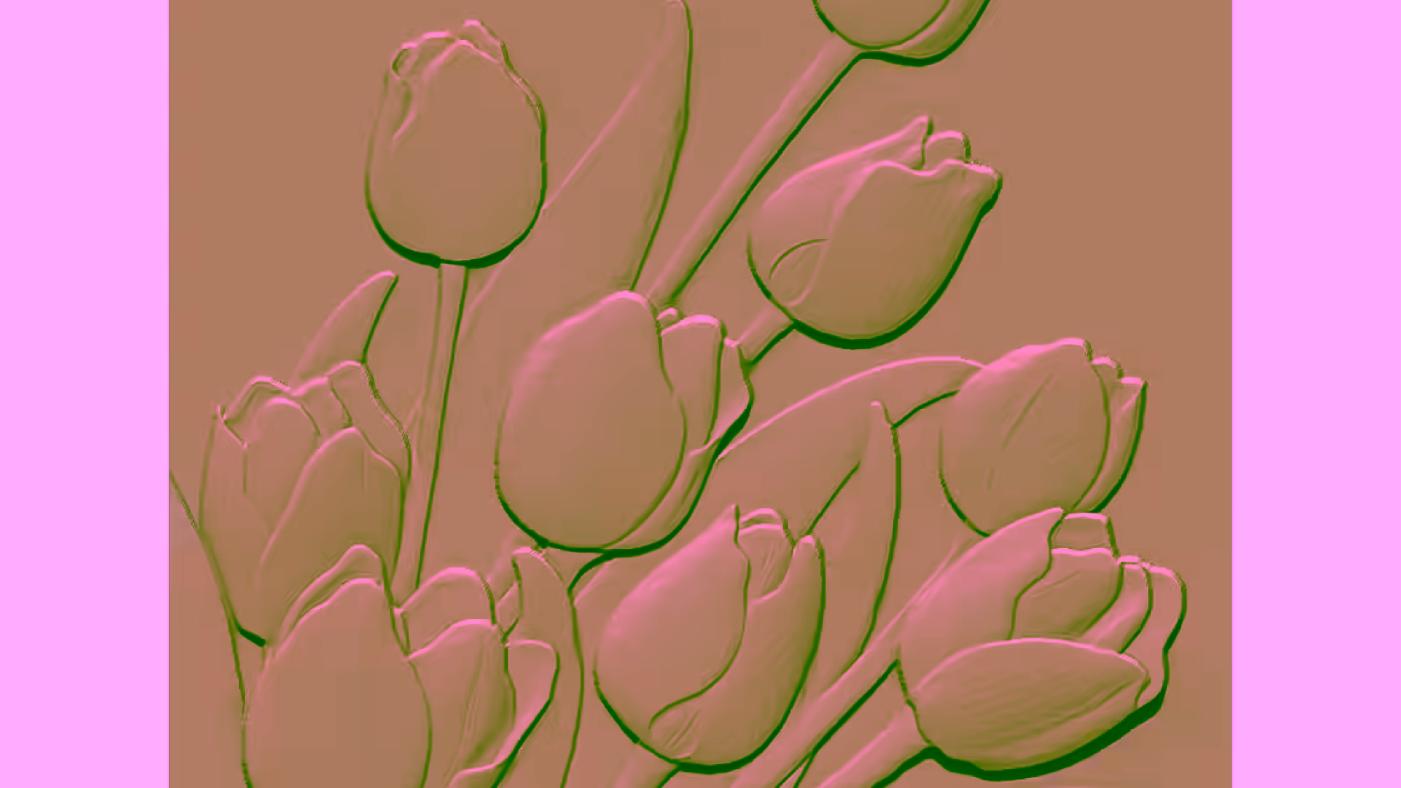 Wall panel Design STL file free download A000964