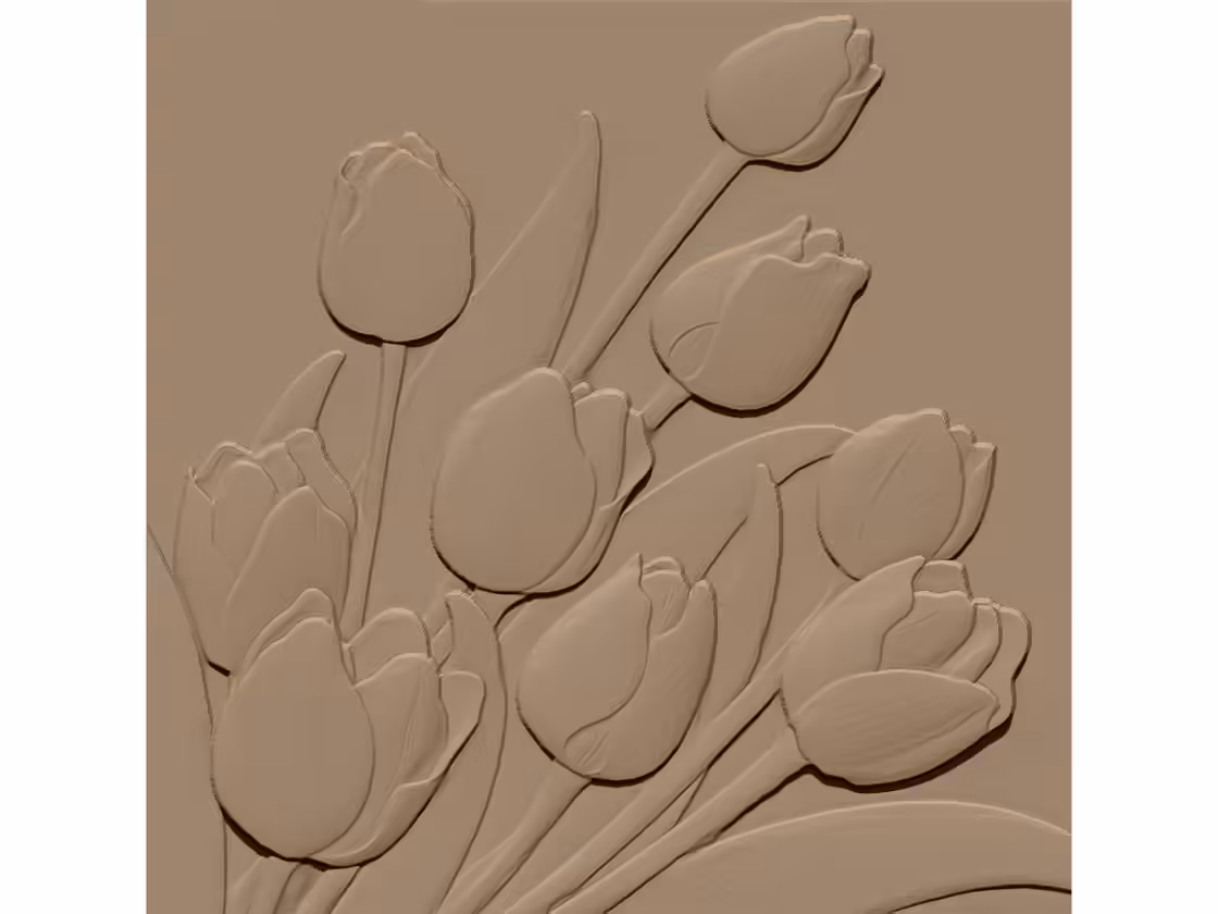 Wall panel Design STL file free download A000964