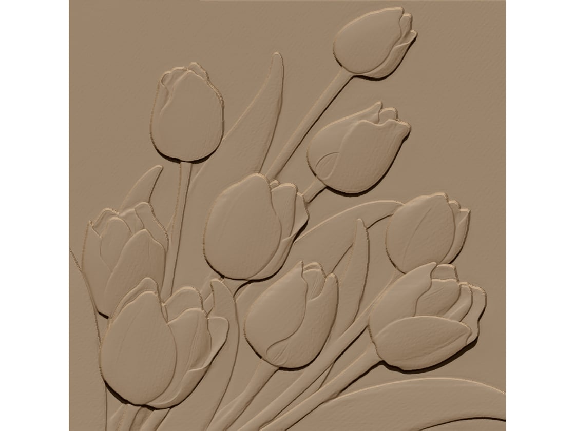 Wall panel Design STL file free download A000964