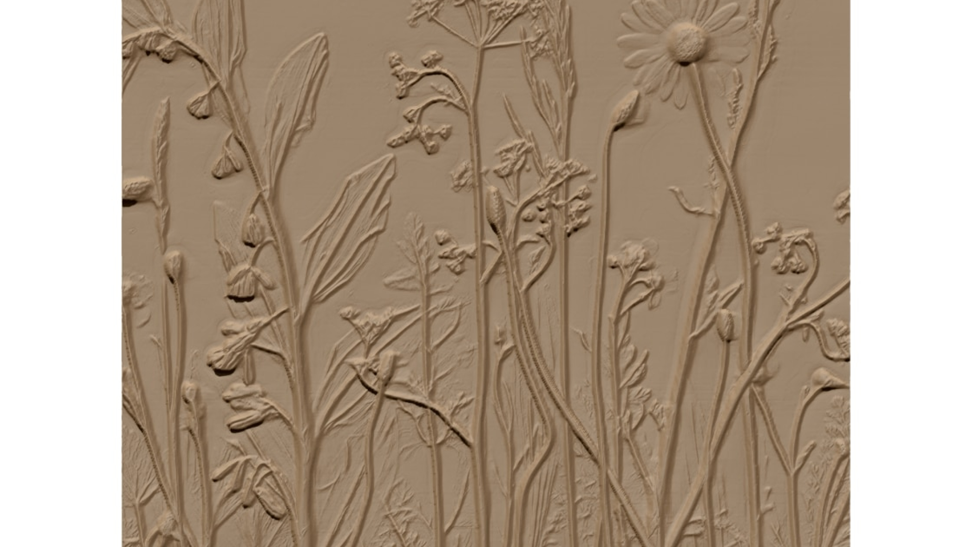Wall panel Design STL file free download A000970