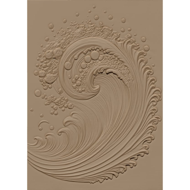 Wall panel Design STL file free download A000972
