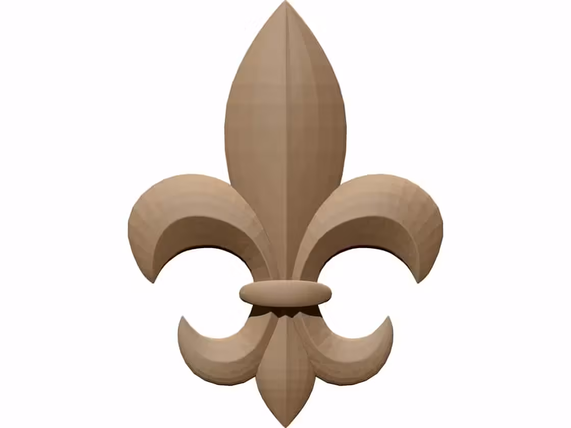 Ornamental Design STL file free download A001009