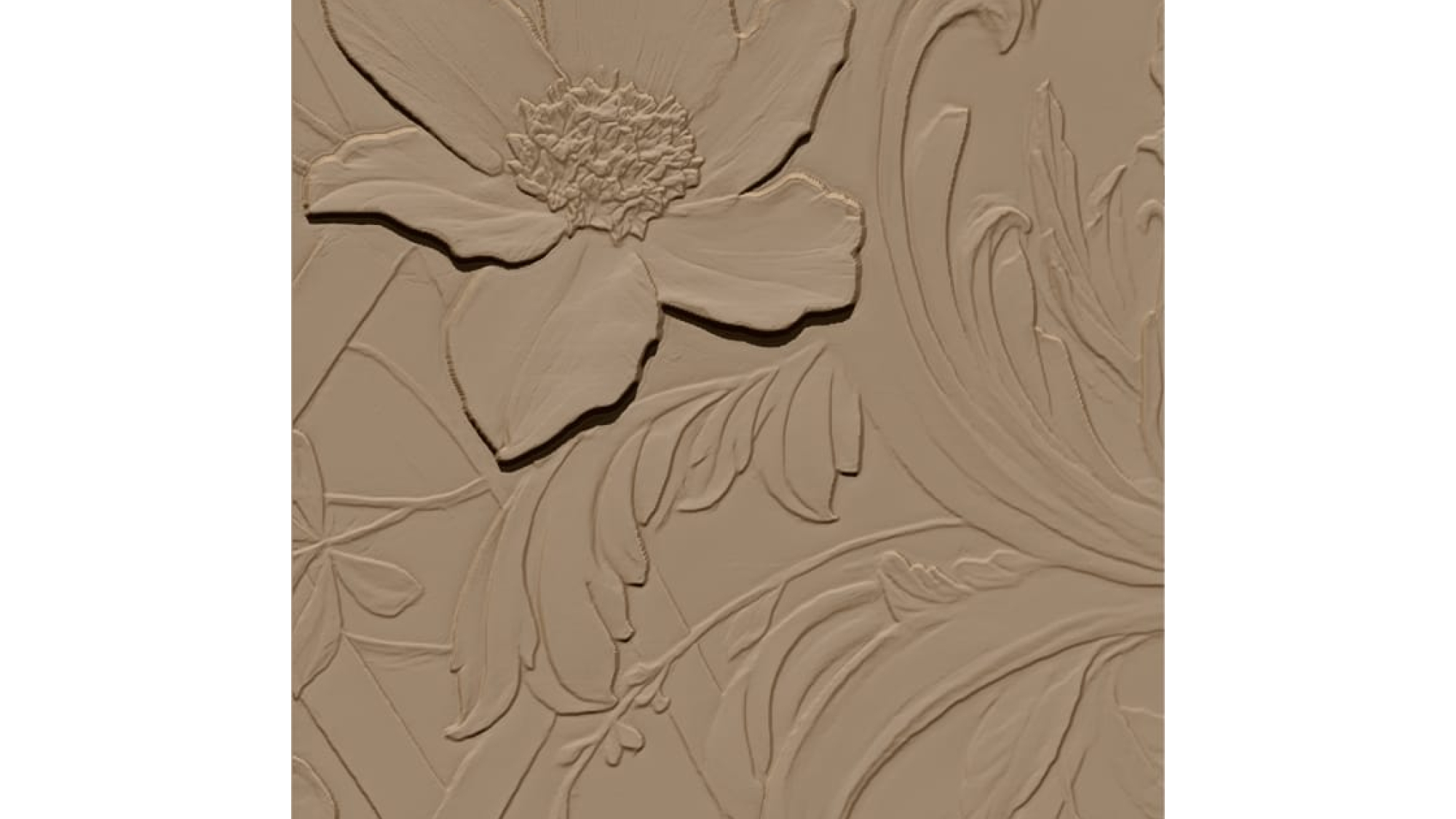 Wall panel Design STL file free download A000967