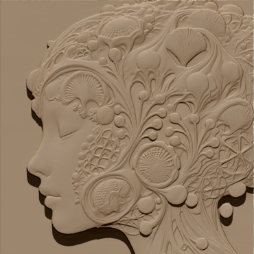 3D Wall Panel Design STL file free download A001112
