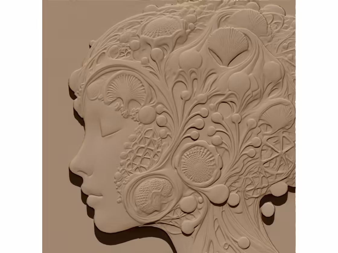 3D Wall Panel Design STL file free download A001112