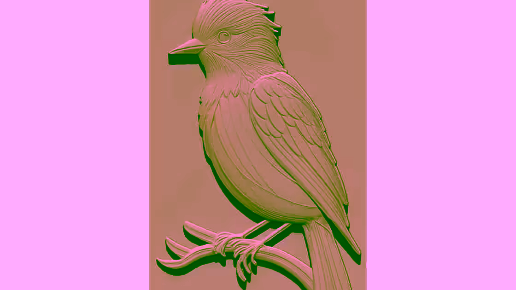 Bird Design STL file free download A001117
