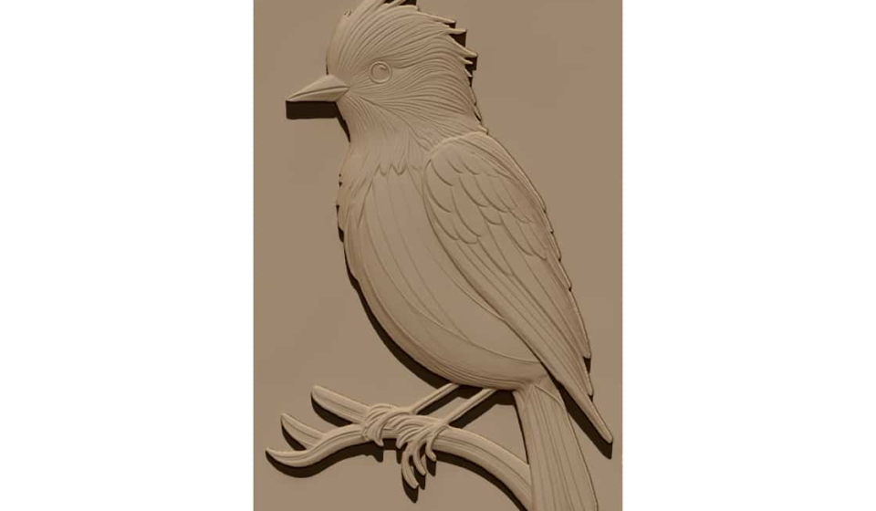 Bird Design STL file free download A001117