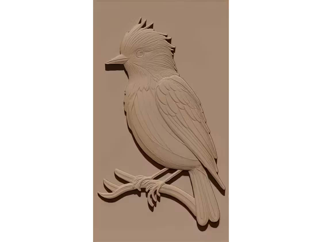 Bird Design STL file free download A001117