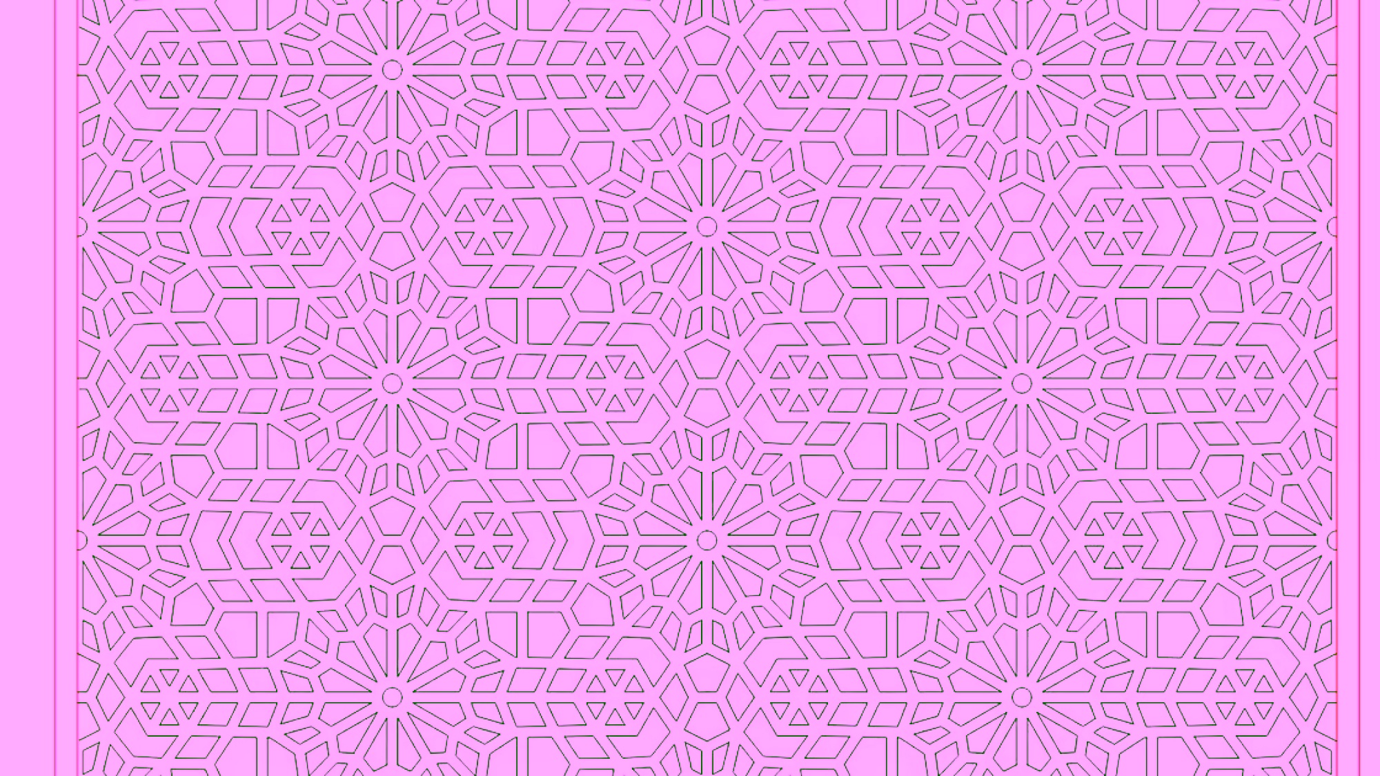 CNC Jali Design DXF file free download A001069
