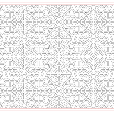 CNC Jali Design DXF file free download A001069