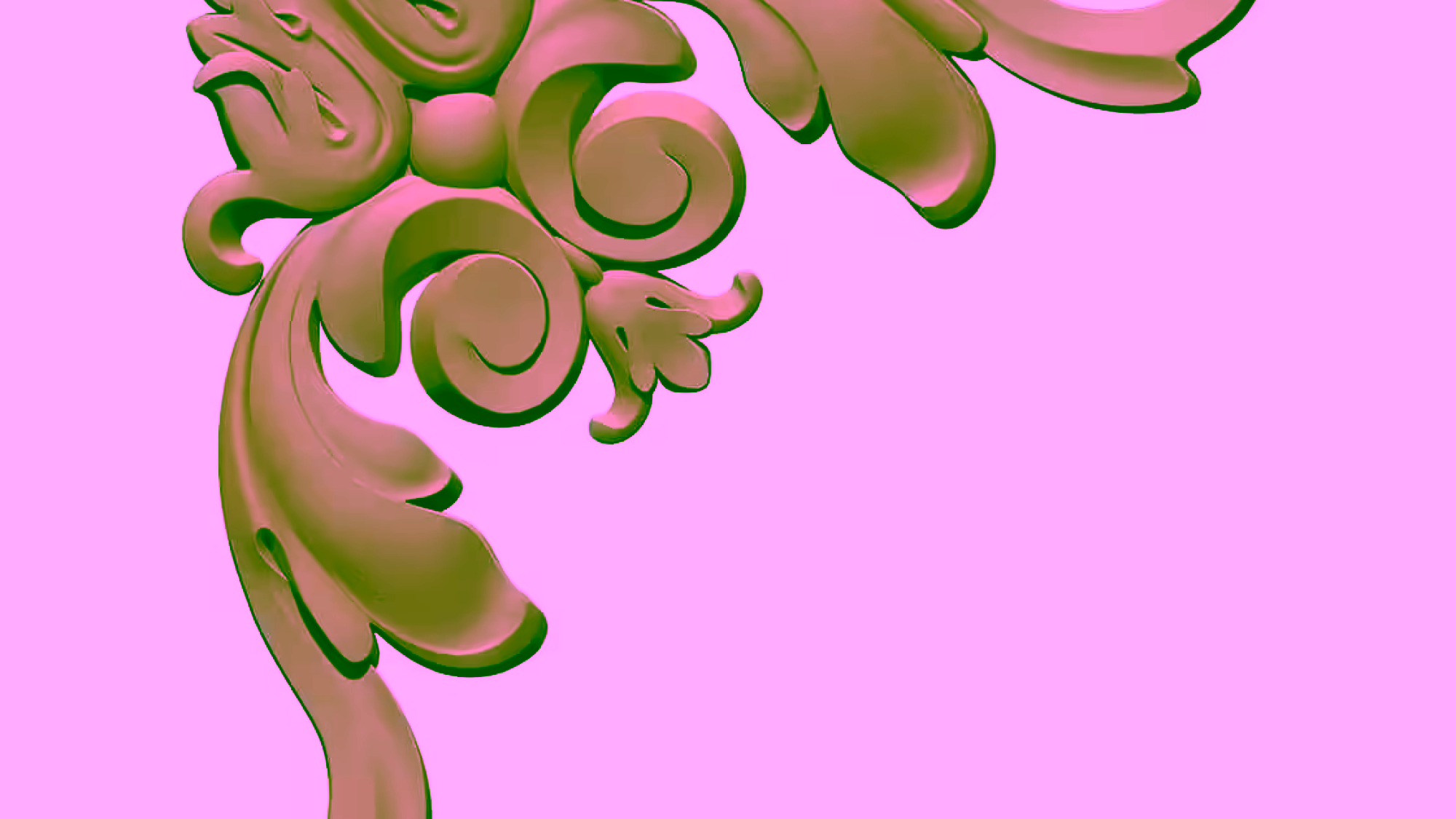 Carving Ornamental Design STL file free download A001132