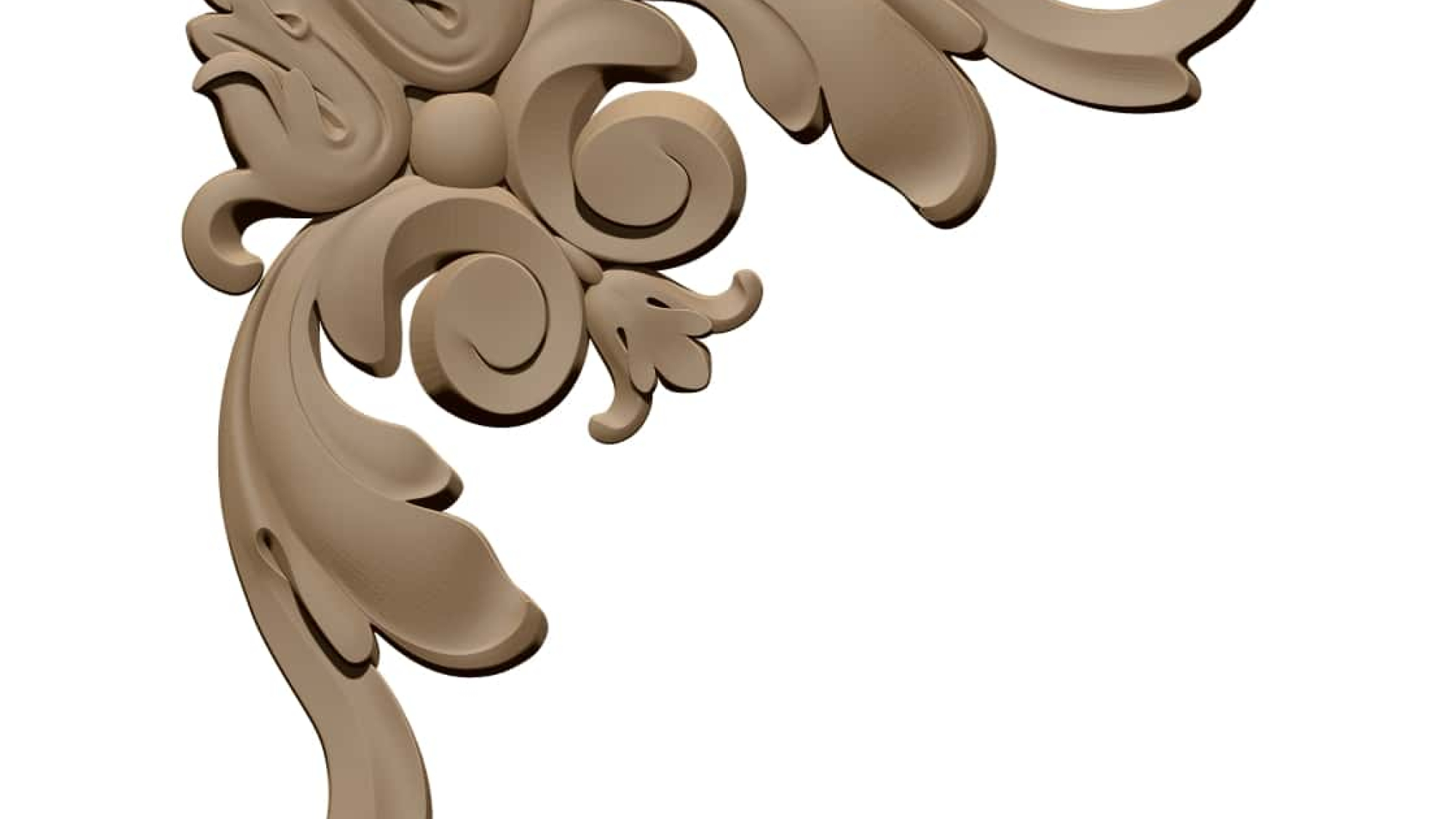 Carving Ornamental Design STL file free download A001132