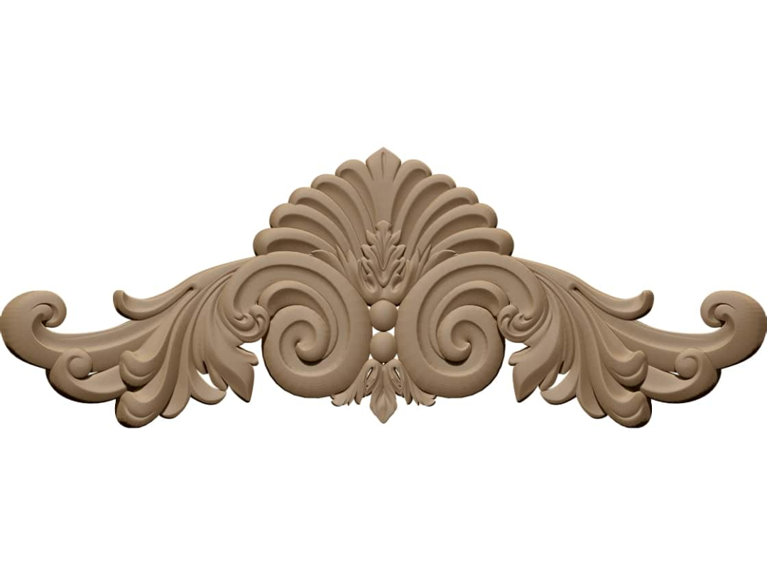 Carving Ornamental Design STL file free download A001133