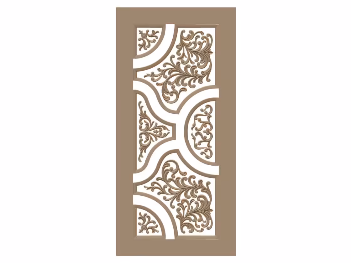 Door Design STL file free download A001175