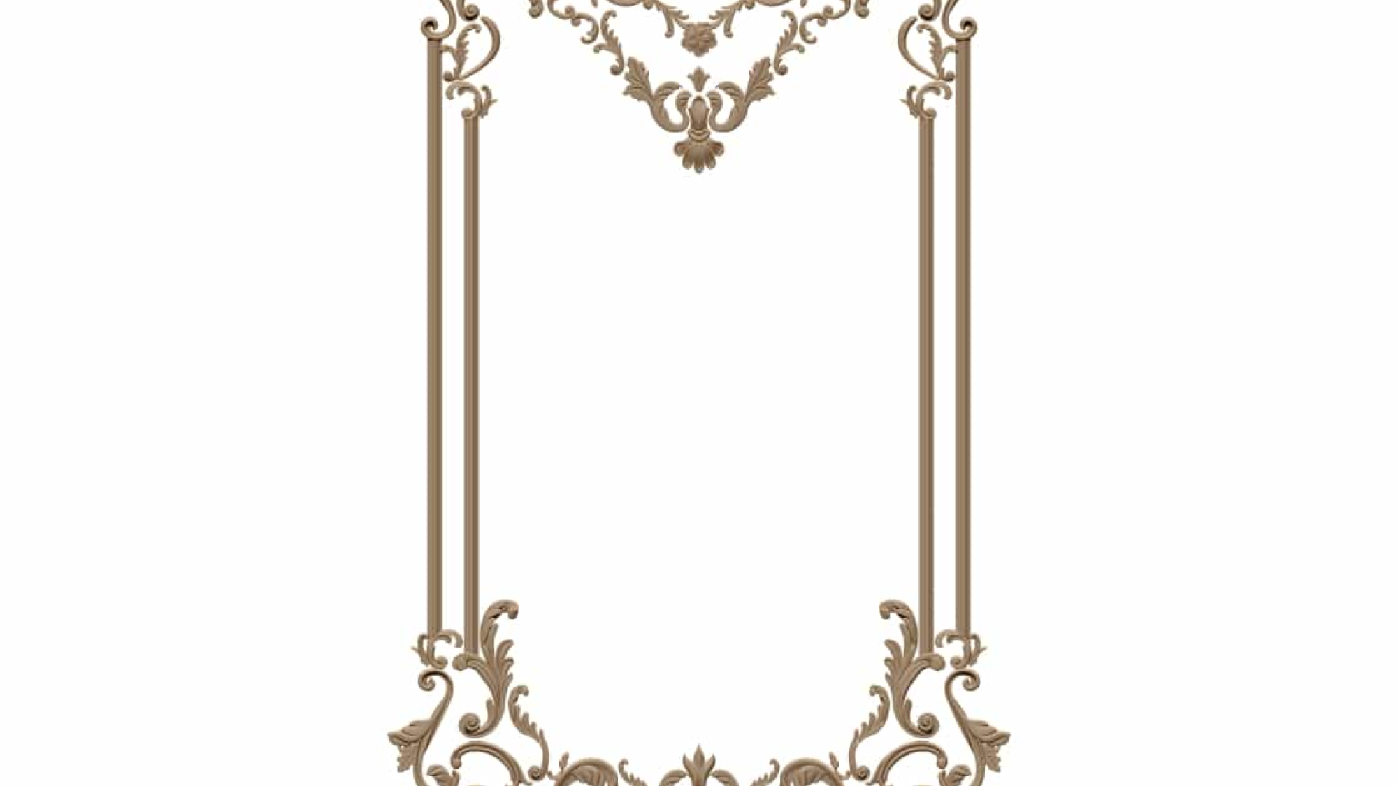 Door Design STL file free download A001176