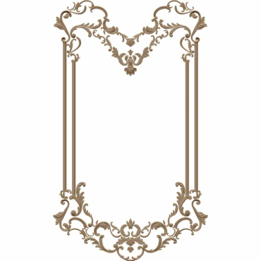 Door Design STL file free download A001176