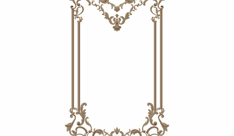 Door Design STL file free download A001176