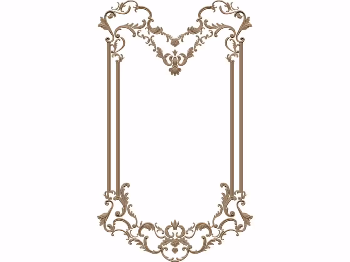 Door Design STL file free download A001176