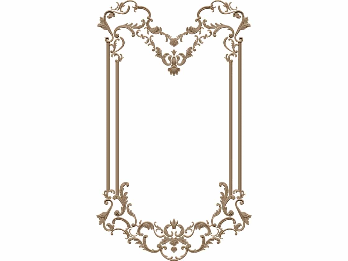 Door Design STL file free download A001176