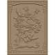 Flower and bird Wall panel Design STL file free download A001131