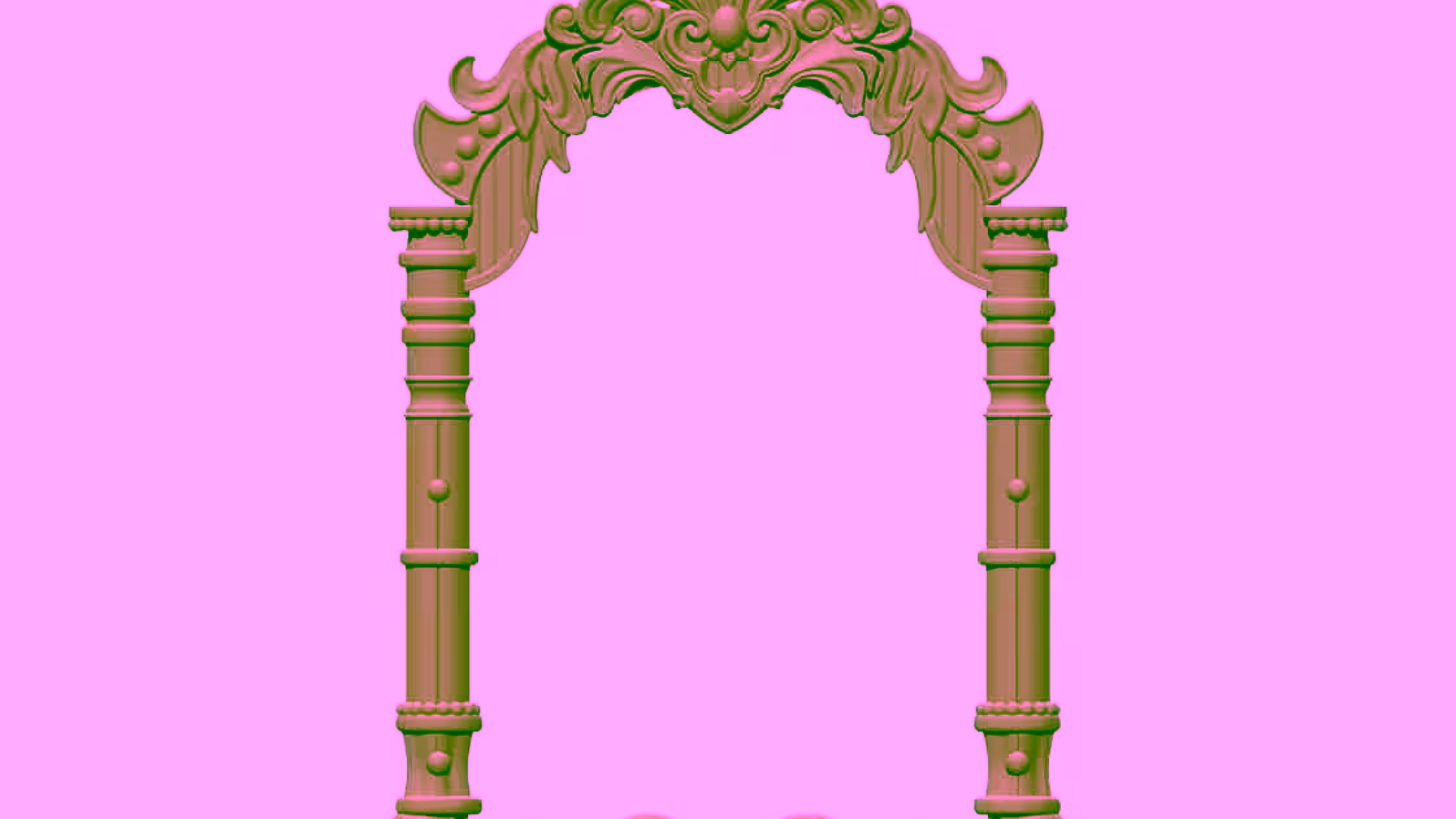 Frame Design STL file free download A001128