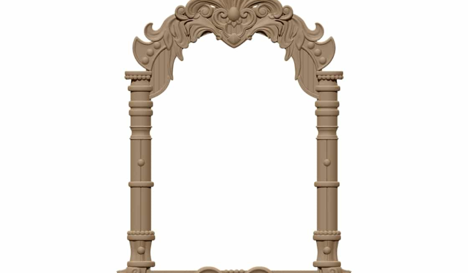 Frame Design STL file free download A001128