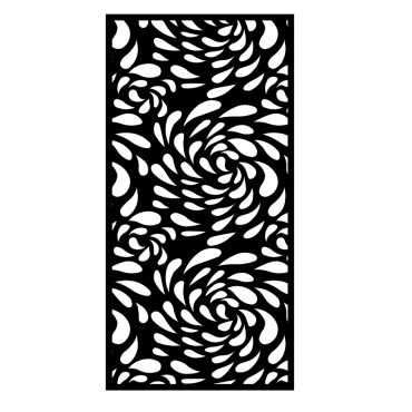 Laser CNC Jali Design DXF file free download A001136