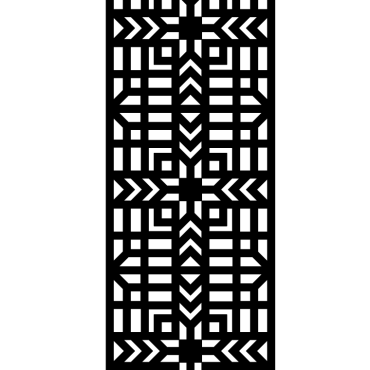 Laser CNC Jali Design DXF file free download A001140
