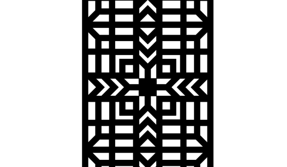 Laser CNC Jali Design DXF file free download A001140