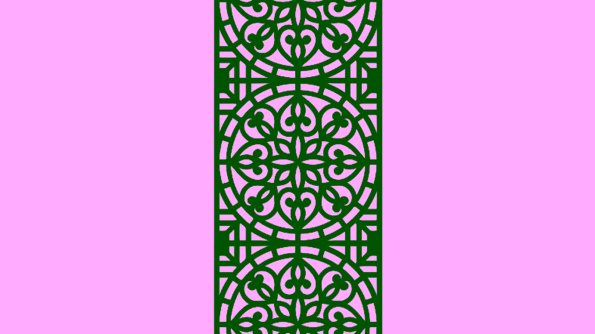 Laser CNC Jali Design DXF file free download A001141