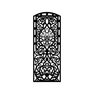 Laser CNC Jali Design DXF file free download A001142