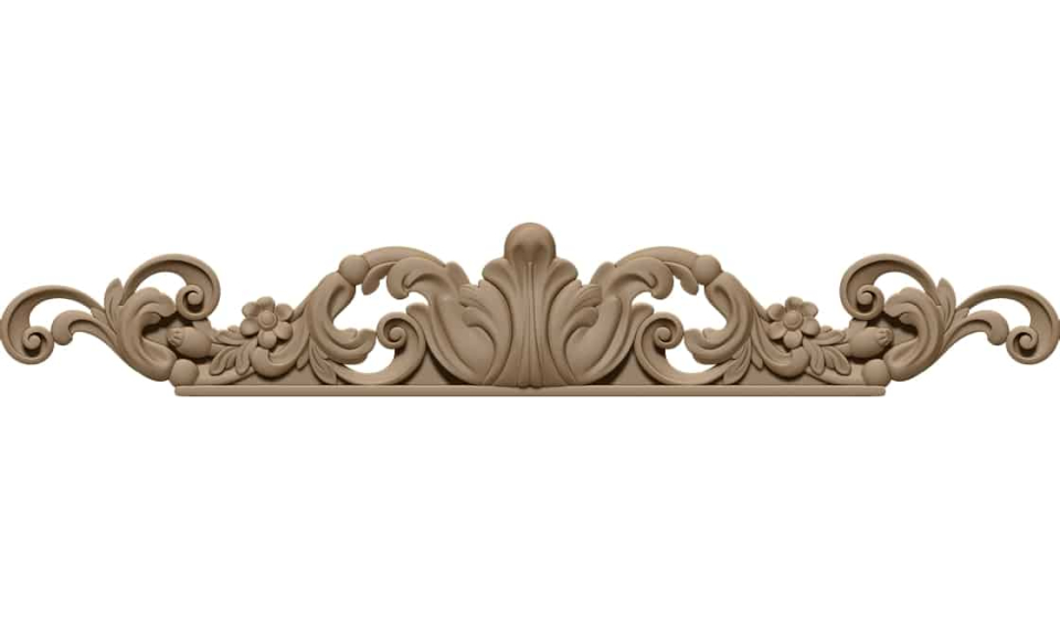 Ornamental Design STL file free download A001160